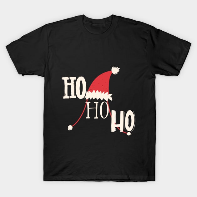 Ho Ho Ho! T-Shirt by la'lunadraw